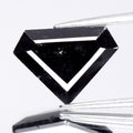 4.38ct Superman Natural Treated Fancy Jet Black Diamond Opaque (AAA) Africa