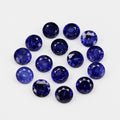 15pcs Lot 2.38ct 3-3.2mm Round Brilliant Blue Sapphire - Ceylon Gems