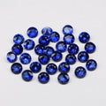30pcs Lot 3.78ct 3mm VS-VVS Round Brilliant Blue Sapphire - Ceylon, Gems