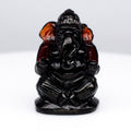 34.39ct Ganesh Carving Natural Medium Orange Spessartite Garnet - Nigeria Gem