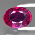 1.18ct 7x5.2mm Oval Purplish Pink Sapphire Mozambique Gemstone