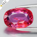Natural pink sapphire, 1.24 ct, oval, item SL-PLOY433RB-001
