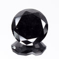 3.33ct Round Brilliant Natural Treated Fancy Jet Black Diamond Opaque (AAA)
