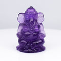 23.33ct Ganesh Carving Natural Purple Amethyst - Unheated Uruguay Gemstone