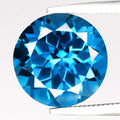 3.89ct VS Round Natural London Blue Topaz