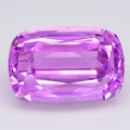 25.60ct VVS Cushion Natural Pink Horizon Pink Kunzite - Delightful Gemstone