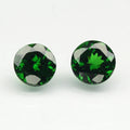 Pair 2pcs/1.01ct t.w VS Round Natural Green Tsavorite Garnet - Tanzania Gems