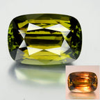 33.23ct IF Cushion Natural Green Alexandrite - Sri Lanka - photo 1