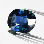 5.88ct VVS Cushion Natural Blue Sapphire - Heated, GLC Certified - photo 2