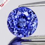 Natural tanzanite, 2.64 ct, round, item SL-KUNG1396TZ-036-035 — view 1