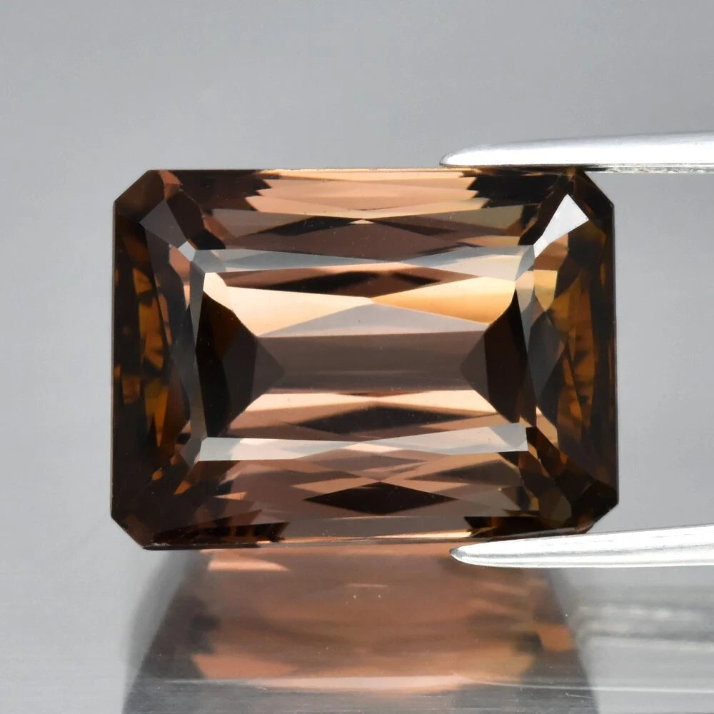 Big! 11.79ct VVS Scissor-Cut Natural Purplish Yellow Tourmaline, Twinkling