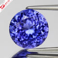 Natural tanzanite, 2.49 ct, round, item SL-KUNG1396TZ-036-029 — view 1