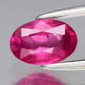 0.60ct 6x4mm Oval Unheated Pink Sapphire Gemstone, Mozambique