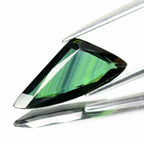 3.13ct VVS Fancy Cut Natural Green Sapphire - Heated, GLC Certified - photo 2