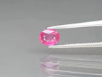 CERTIFICATE Incl.* 0.66ct Oval Unheated Purple-Red Ruby Gemstone, Mozambique - Video 1 of 1