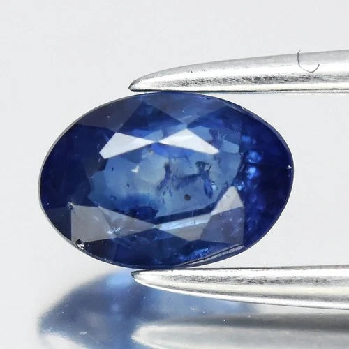 0.66ct 5.8x4mm Oval Blue Sapphire - Ceylon Gemstone
