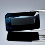 CERTIFICATE Incl.*8.15ct VS Octagon Natural Greenish Blue Indicolite Tourmaline