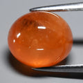 8.18ct Oval Cabochon Natural Orange Spessartite Garnet - Africa Gemstone