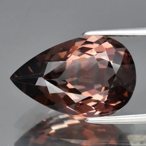 Gorgeous! 5.16ct 14.5x9.5mm VVS Pear Natural Unheated Purple Tourmaline
