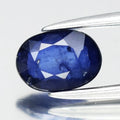 0.75ct 6.5x4.7mm Oval Blue Sapphire - Ceylon Gemstone