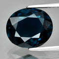 CERTIFICATE Incl.*3.12ct VVS Oval Natural Unheated Blue Indicolite Tourmaline