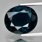 CERTIFICATE Incl.*3.12ct VVS Oval Natural Unheated Blue Indicolite Tourmaline