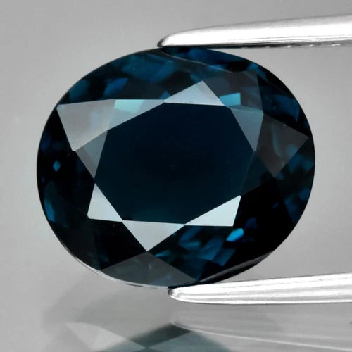 CERTIFICATE Incl.*3.12ct VVS Oval Natural Unheated Blue Indicolite Tourmaline