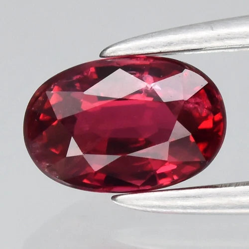 0.49ct 5.5x3.5mm Oval Natural Purplish Pink Spinel Gemstone, Myanmar