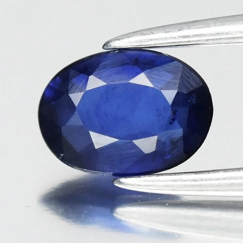 0.53ct 6x4.3mm Oval Blue Sapphire - Ceylon Gemstone