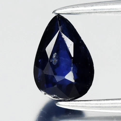 0.61ct 5.8x4mm Pear Blue Sapphire - Ceylon Gemstone