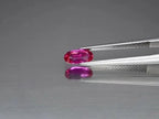 CERTIFICATE Incl.* 0.90ct Oval Natural Unheated Reddish Purple Sapphire Gemstone - Video 1 of 1