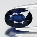 0.67ct 6x4mm Oval Blue Sapphire - Ceylon Gemstone