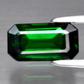 1.04ct 7.8x4.2mm Octagon Natural Medium Green Tsavorite Garnet, Tanzania