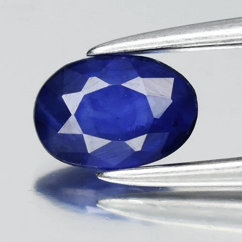 0.54ct 6x4mm Oval Blue Sapphire - Ceylon Gemstone