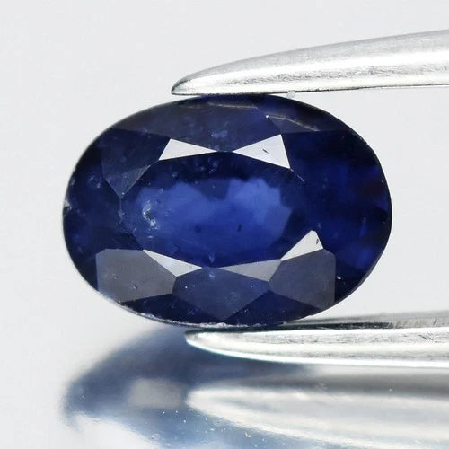 0.67ct 5.8x4mm Oval Blue Sapphire - Ceylon Gemstone