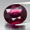 8.69ct 13.6x12mm Oval Natural Purplish Pink Rhodolite Garnet, Madagascar