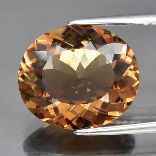 Glowing! 5.15ct 13x11.2mm VVS Oval Natural Unheated Greenish Yellow Tourmaline