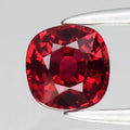 Rare! 0.54ct 4.5x4.3mm VVS Cushion Natural Red Spinel Gemstone, Myanmar