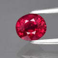 Stunning! 0.58ct 5x4.5mm Oval Red Ruby Mozambique Gemstone
