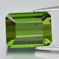 2.73ct 9.3x7mm VS Octagon Natural Green Tourmaline - Unheated, Mozambique Gem