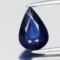 0.75ct 7x4.5mm Pear Blue Sapphire - Ceylon Gemstone