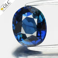 GLC CERTIFIED 0.62ct VS Oval Natural Blue Sapphire - Heated, Africa Gemstone