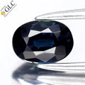 GLC CERTIFIED 0.68ct IF Oval Natural Blue Sapphire - Heated, Africa Gemstone