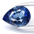 1.14ct 6.8x5mm Pear Blue Sapphire - Unheated, Mozambique Gem
