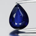 0.82ct 7x5.2mm Pear Blue Sapphire - Ceylon Gemstone