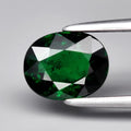 1.09ct 7x5.6mm Oval Natural Forest Green Tsavorite Garnet, Tanzania