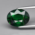 1.69ct 8.3x6.4mm Oval Natural Forest Green Tsavorite Garnet, Tanzania