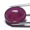 11.67ct Oval Cabochon Natural Pinkish Purple Rhodolite Garnet - Gemstone