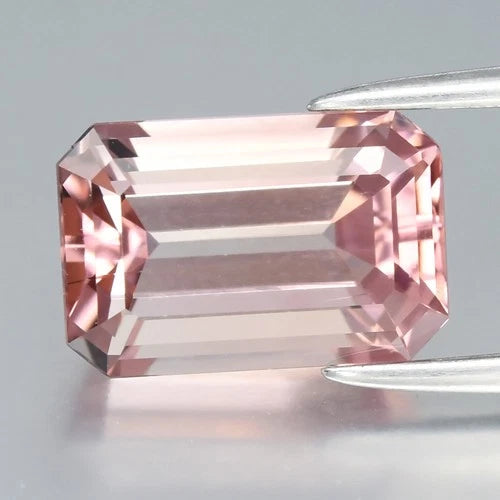 2.09ct 9x6mm IF Octagon Natural Pink Tourmaline - Unheated, Africa Gemstone
