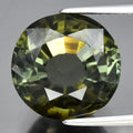 Twinkling! 6.96ct 11.6mm VVS Round Natural Unheated Green Tourmaline